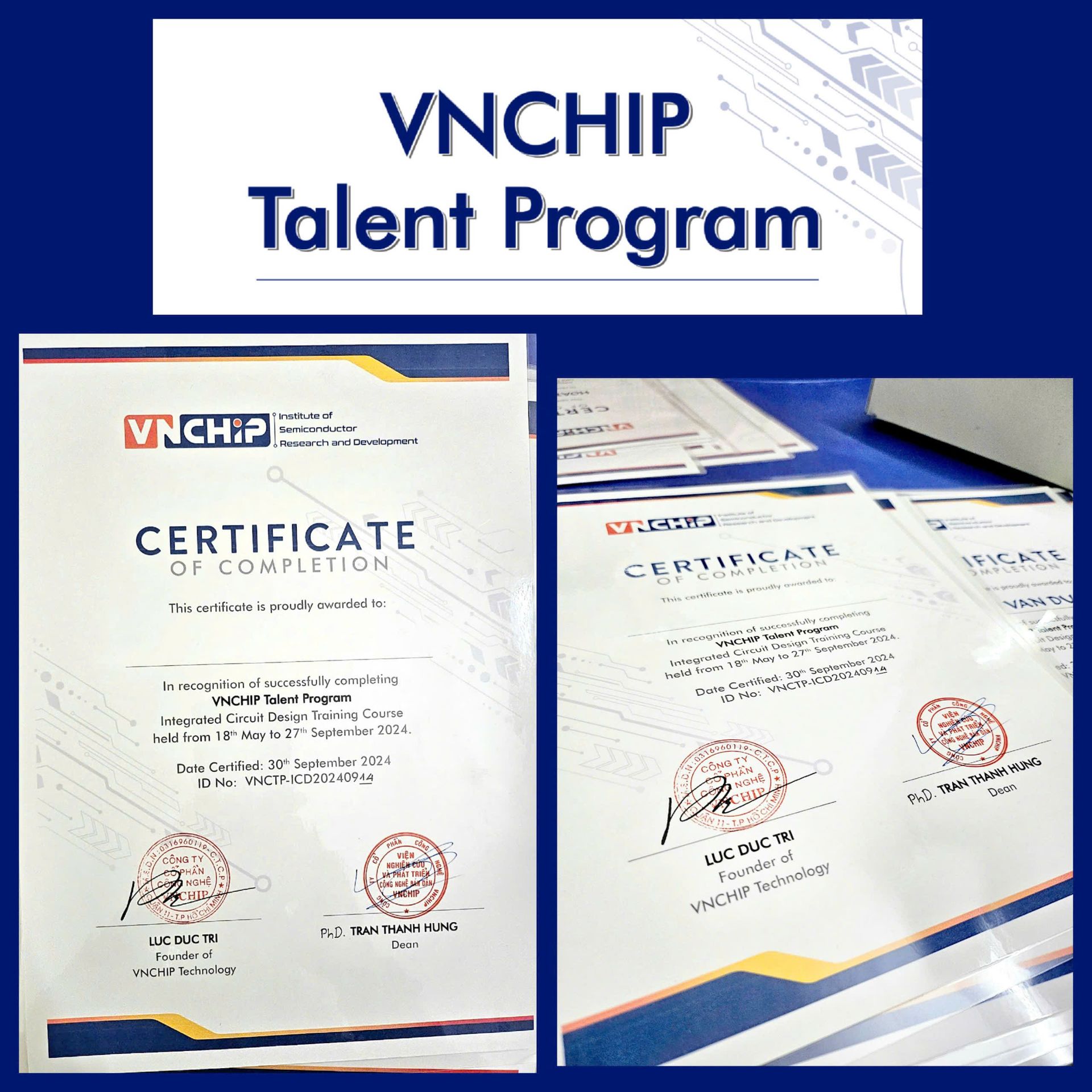 VNCHIP Talent Program 2024